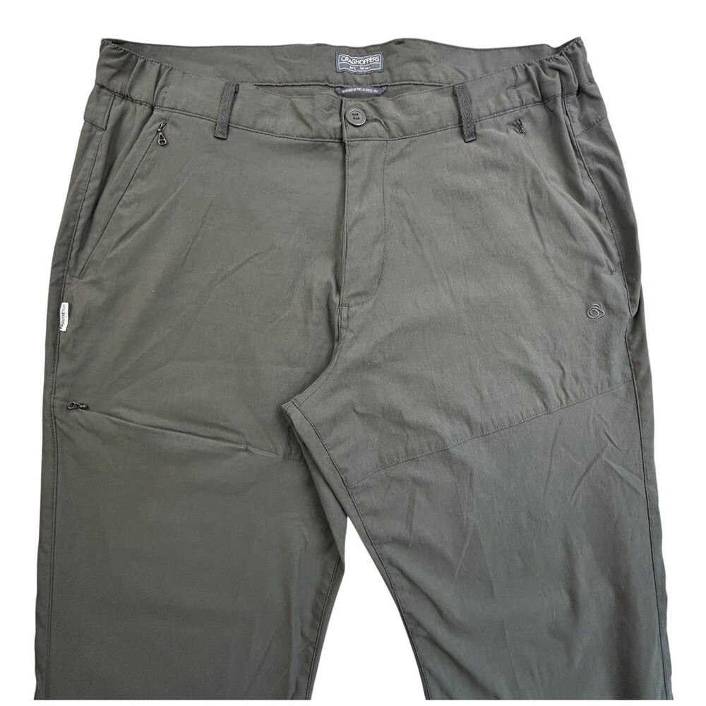 Craghoppers Kiwi Pro Pant 40x32 Gray Hiking Walking Trekking Stretch CMJ494L